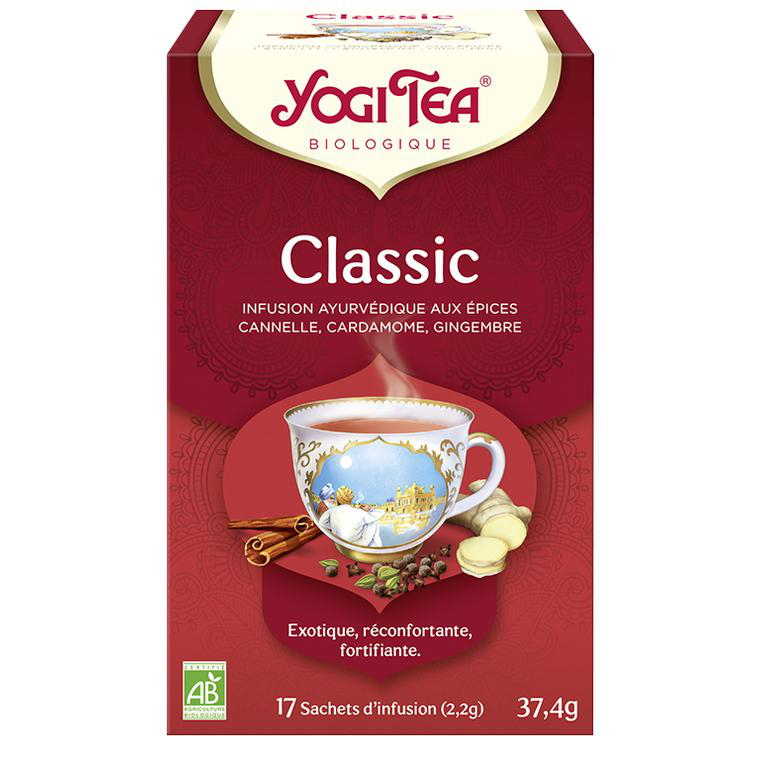 Yogi Tea assortiment découverte bio 6 X 3 sachets