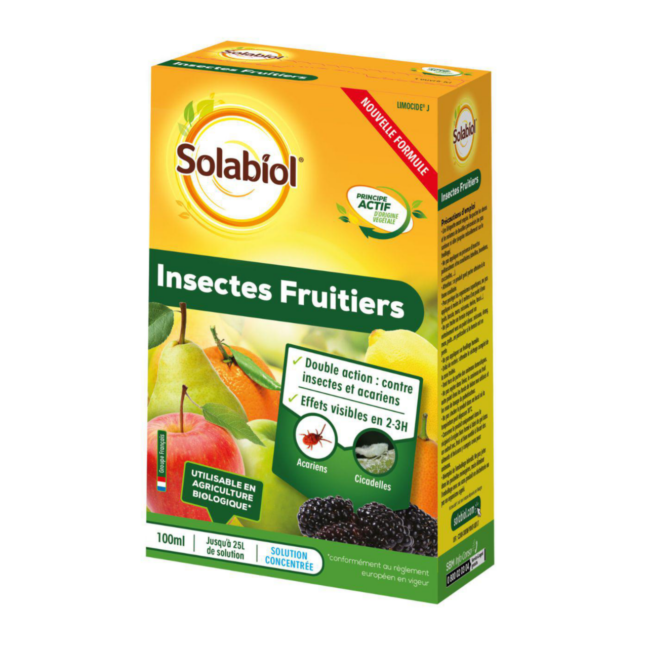 Insecticide naturel pour fruitiers Solabiol 100 ml botanic® — free download
