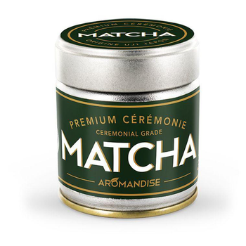 Visuel 1 du produit Thé matcha de cérémonie premium bio en boite de 30 g