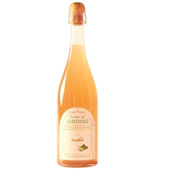 Visuel 1 du produit Boisson pétillante sans alcool bio à la bergamote et au romarin Bulles de Jardins - 75 cl