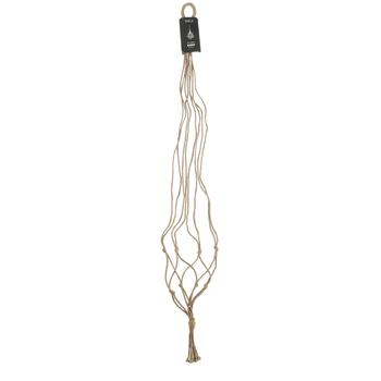 Visuel 1 du produit Suspension pour pot coloris beige en jute Knot Mica Decorations - 140 x Ø 15 cm