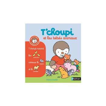 Visuel 1 du produit Le livre " T'choupi et les bebes animaux " aux Éditions Nathan