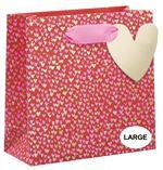 Visuel 1 du produit Sac à cadeaux rouge grand modèle Pictura