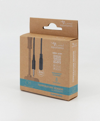Visuel 1 du produit Contrôleur intelligent pour aquarium coloris noir sonde température Aquatlantis ORI