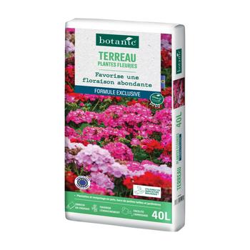 Visuel 1 du produit Terreau pour plantes fleuries botanic® - 40 L
