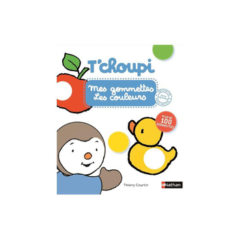 Visuel 1 du produit Le livre " T'choupi : gommettes couleurs " aux Éditions Nathan