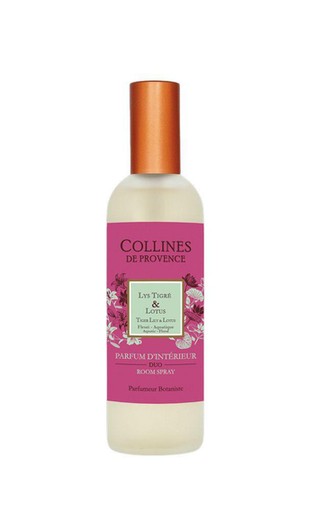 Visuel 1 du produit Parfum d'Intérieur senteur lys tigré Collines de Provence - 100 ml
