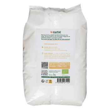 Visuel 1 du produit Farine de blé T65 - 1 kg