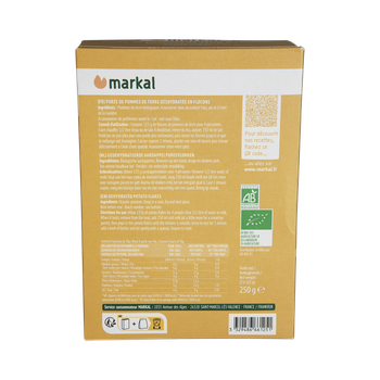 Visuel 1 du produit Purée de pomme de terre en flocons bio Markal - 250 g