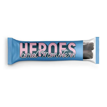 Visuel 1 du produit Fingers au chocolat noir et sésame bio Heroes&Monsters - 30 g