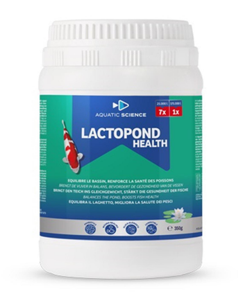 Visuel 1 du produit Bactéries lactiques pour bassin aquatique traitement de l'eau Aquatic Science Lactopond Health - 150 g