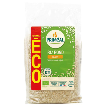 Visuel 1 du produit Riz rond blanc Italie bio Primeal - 2 kg