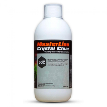 Visuel 1 du produit Clarifiant d'eau aquarium, rendu cristallin MASTERLINE - modèle Crystal Clear, 500ml