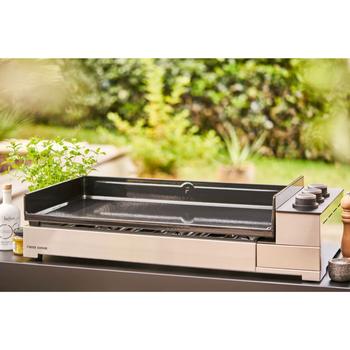 Visuel 1 du produit Plancha Premium Gaz 75 châssis Inox