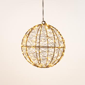 Visuel 1 du produit Décoration de Noël lumineuse lanterne boule à eau maisonnette en PVC coloris multicolore LED blanc chaud à piles - 14 x 8 x 4,5cm