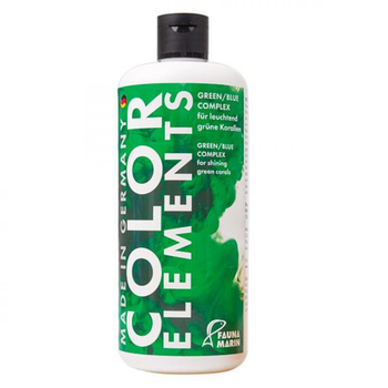 Visuel 1 du produit Complexe coloration verte et bleue, FAUNA MARIN, Elements Green Blue - 500ml