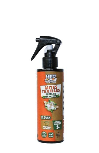 Visuel 1 du produit Spray répulsif mites textiles Aries - 200 ml