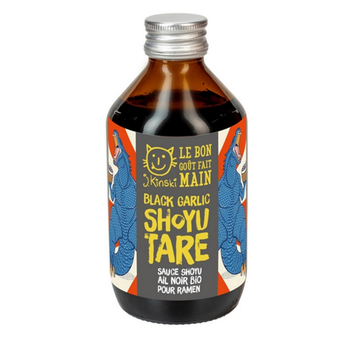 Visuel 1 du produit Sauce Shoyu Tare à l’ail noir bio pour ramen J. Kinski - 250 ml