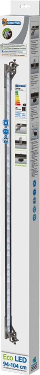 Visuel 1 du produit Rampe LED éco pour aquarium, SUPERFISH - Modèle Eco 94-104cm