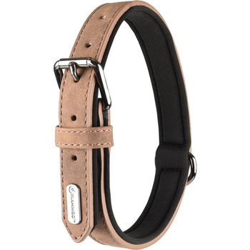 Visuel 1 du produit Collier delu brun 30 mm x 52/62 cm