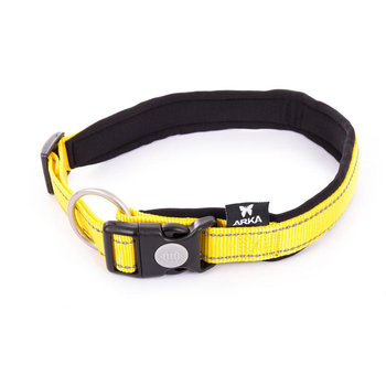 Visuel 1 du produit Collier Neo+ jaune pour chien 2,5x55/60 cm