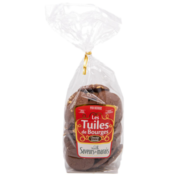 Visuel 1 du produit Les tuiles de Bourges chocolat Saveurs des marais - 150 g