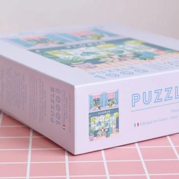 Visuel 1 du produit Puzzle 1000 pièces Floris La Petite Épicerie - 20 x 6,5 x 25 cm