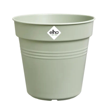 Visuel 1 du produit Pot de culture en polypropylène vert pierre Elho Green basics - Ø 11 x H 10,2 cm