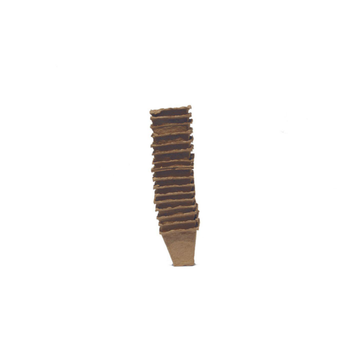 Visuel 1 du produit Pots carrés coloris beige 100 % biodégradables Nortene Growing Pot x 12 - 8 x 8 cm