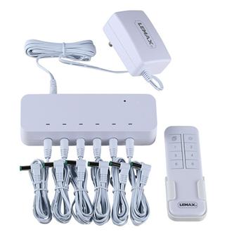 Visuel 1 du produit Boîte de télécommande avec adaptateur pour village de Noël miniatures coloris blanc