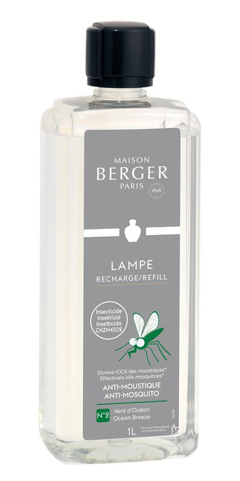 Visuel 1 du produit Parfum d’intérieur Maison Berger antimoustique Vent d’Océan - 1 L