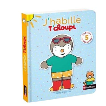 Visuel 1 du produit Le livre " J'habille t'choupi " aux Éditions Nathan
