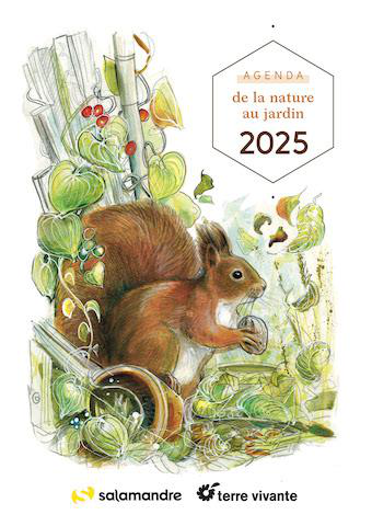 Visuel 1 du produit Agenda "L'agenda de la nature au jardin" aux Éditions Terre Vivante