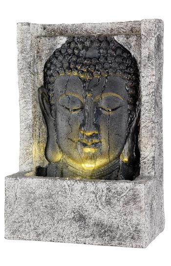 Visuel 1 du produit Fontaine bouddha à LED Kaemingk - 13,5 x 28 x 40 cm