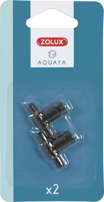 Visuel 1 du produit Robinets pour aquarium en plastique coloris noir Zolux Aquaya - x 2