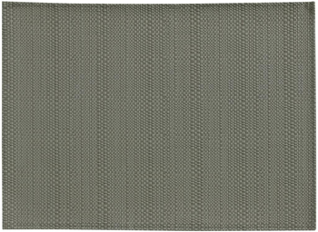 Visuel 1 du produit Set de table PVC et polyester coloris orage Canna - 45 x 33 cm