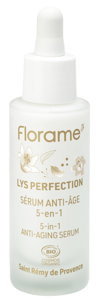 Visuel 1 du produit Sérum anti-âge 3 en 1 Florame gamme Lys perfection - 30 ml