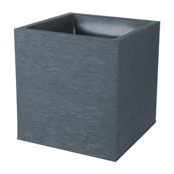 Visuel 1 du produit Pot carré Graphit anthracite L.40 x l.40 x H.40 cm