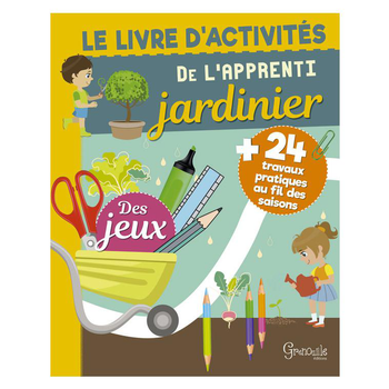 Visuel 1 du produit Le livre d'activités de l'apprenti jardinier aux Éditions Grenouille