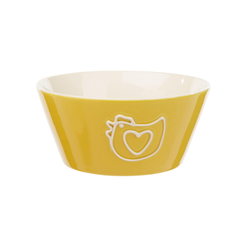 Visuel 1 du produit Bol à céréales en new bone coloré avec motif animal Frieda - Ø 14 x H 6,5 cm