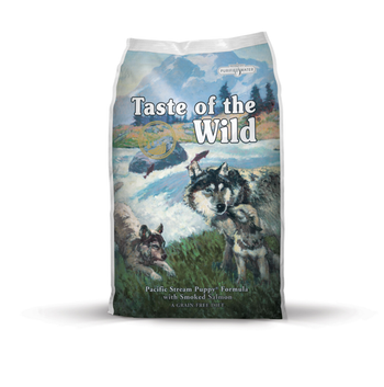 Visuel 1 du produit Croquettes pour chiot sans céréales saumon Taste of the Wild Pacific Stream - 2 kg
