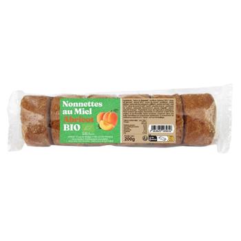 Visuel 1 du produit Nonnettes aux abricots bio Apidis 200gr