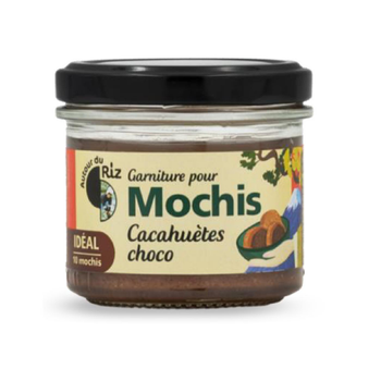 Visuel 1 du produit Garniture pour mochis cacahuètes choco Autour du riz - 100 g