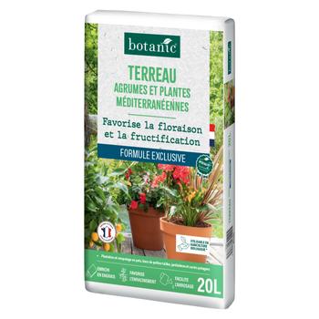 Visuel 1 du produit Terreau pour agrumes et plantes méditerranéennes botanic® - 20 L