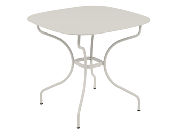 Visuel 1 du produit Table carronde Opera coloris gris en acier Fermob - Ø 82 x 74 cm