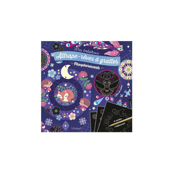 Visuel 1 du produit Le livre " Attrape-reves a gratter phosphorescents " aux Éditions Grund Jeunesse