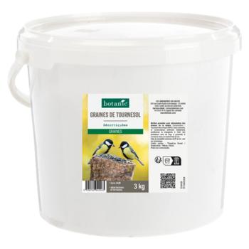 Visuel 1 du produit Graines de tournesol décortiquées en seau botanic® - 3 kg