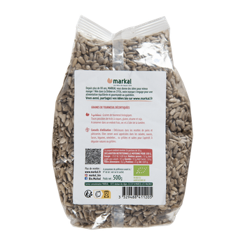 Visuel 1 du produit Graines de tournesol bio Markal sachet - 500 g