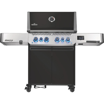 Visuel 1 du produit Barbecue gaz noir connecté Napoléon Prestige 500 - 166 x 66 x 129,5 cm