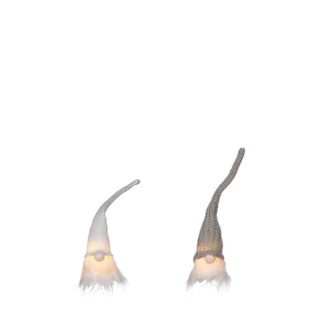 Visuel 1 du produit Figurine gnome avec LED - 6 x 5,5 x 26 cm